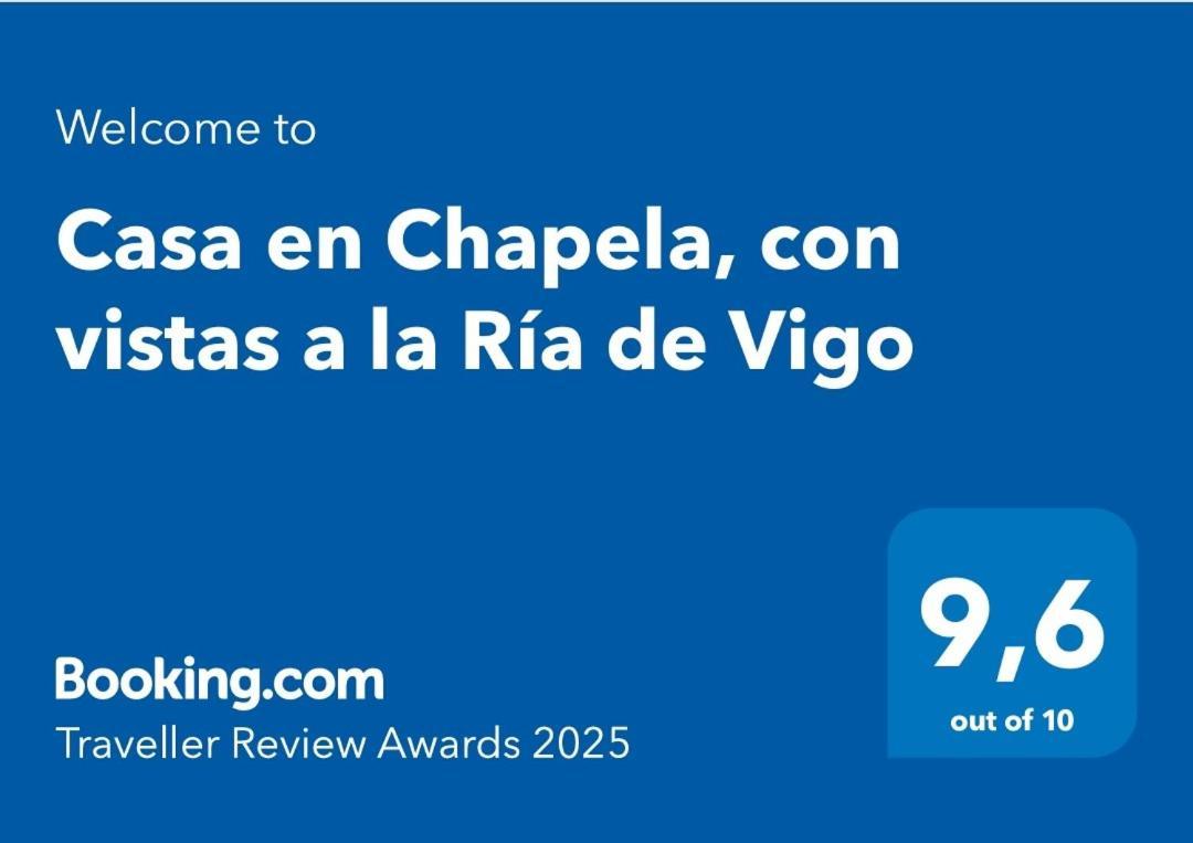 Casa En Chapela, Con Vistas A La Ria De Vigo Βίλα Εξωτερικό φωτογραφία